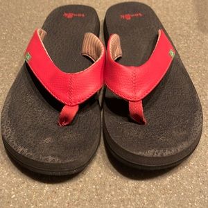 Sanuk flip flop women 9